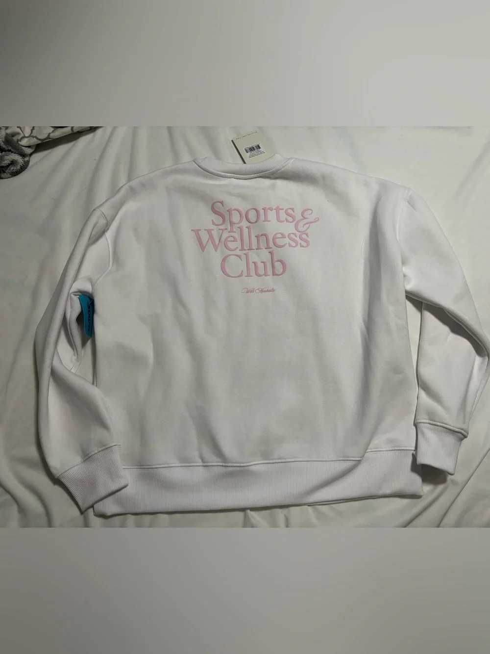 Wilo White Crewneck Sweatshirt